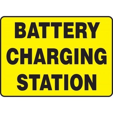 SAFETY SIGN BATTERY CHARGING STATION MELC525XP